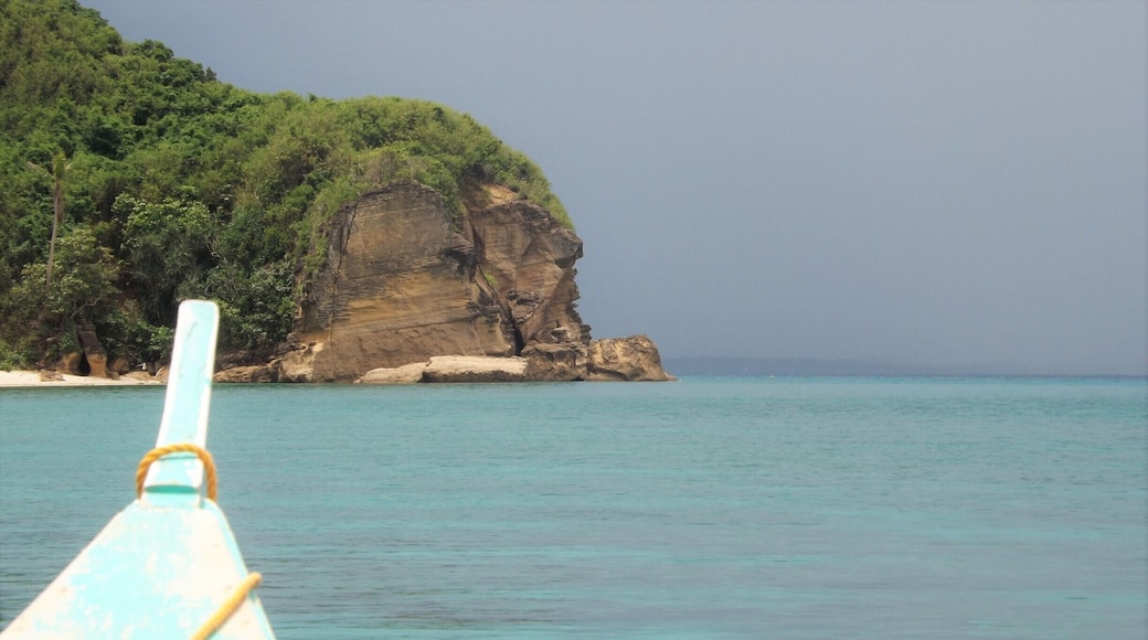 Ungab Rock Formation also known as Elephant Rock Formation seen in Mompong Island, Marinduque.