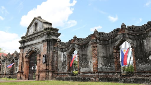 Die Nagcarlan Kapelle mit seinen unterirdischen Krypta wurde 1845 gebaut und gilt als der einzige unterirdische Friedhof des Landes. Nagcarlang in der Provinz Laguna, Philippinen