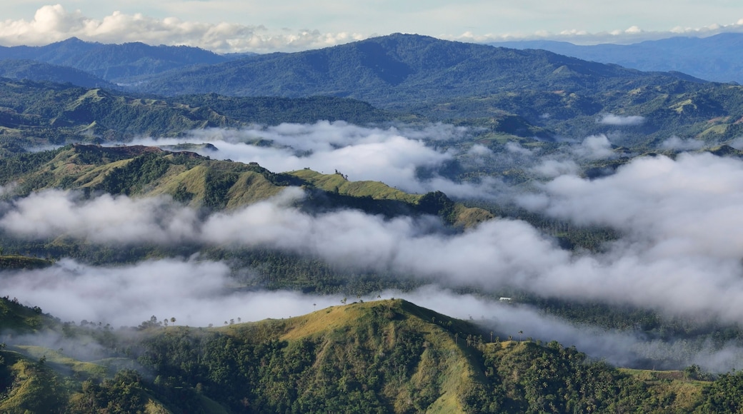 Misty Mountain Ridges Embraced by Low-lying Clouds in Claveria, Misamis Oriental