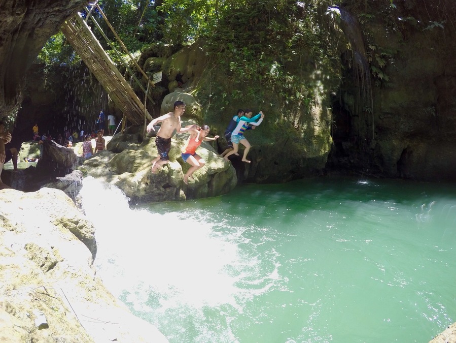 We can't resist the water