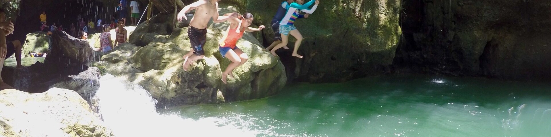 We can't resist the water