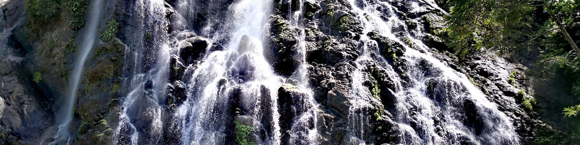 To get to this place, you need to endure over an hour of bumpy motorcycle ride, cross rivers and passing through cliffs.  We went here in the middle of summer yet my friend and I were the only ones here. 
#Philippines #mindanao #Nature #Waterfalls