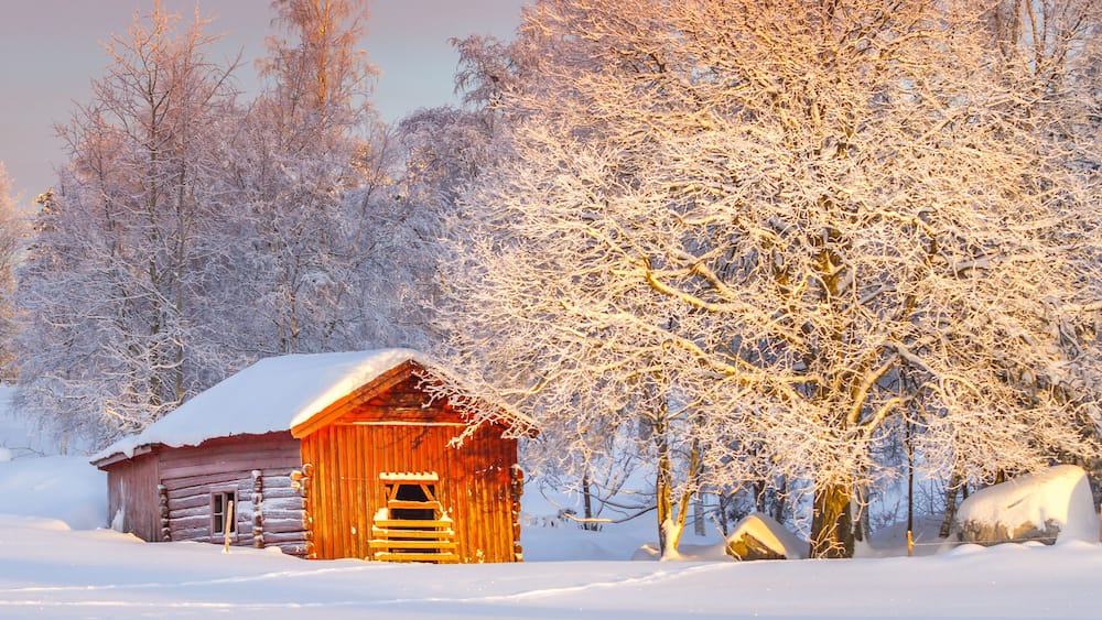Winter in Rödön, JÀmtland Sweden Scandinavia