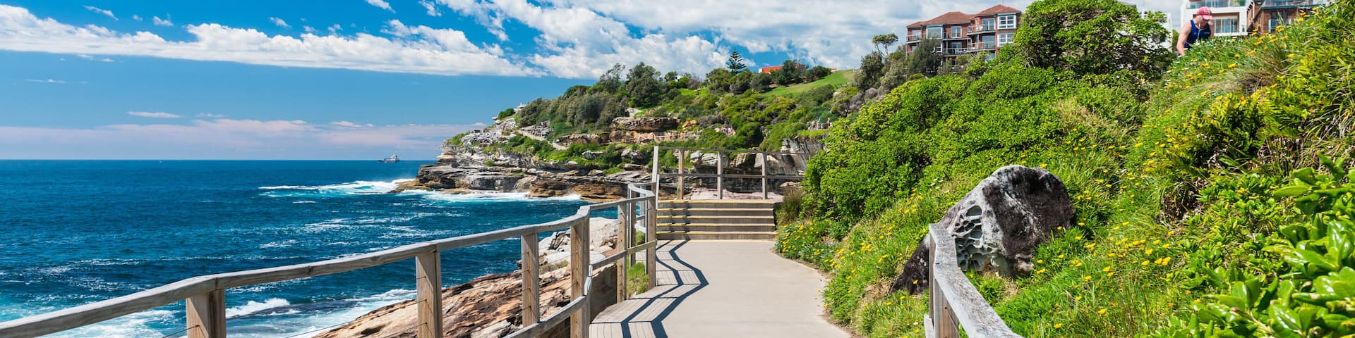 Beautiful coast of Bondi, Australia