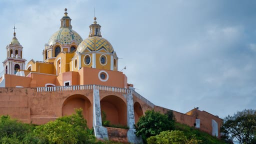 Church of Our Lady of Remedies in Cholula. Mexico