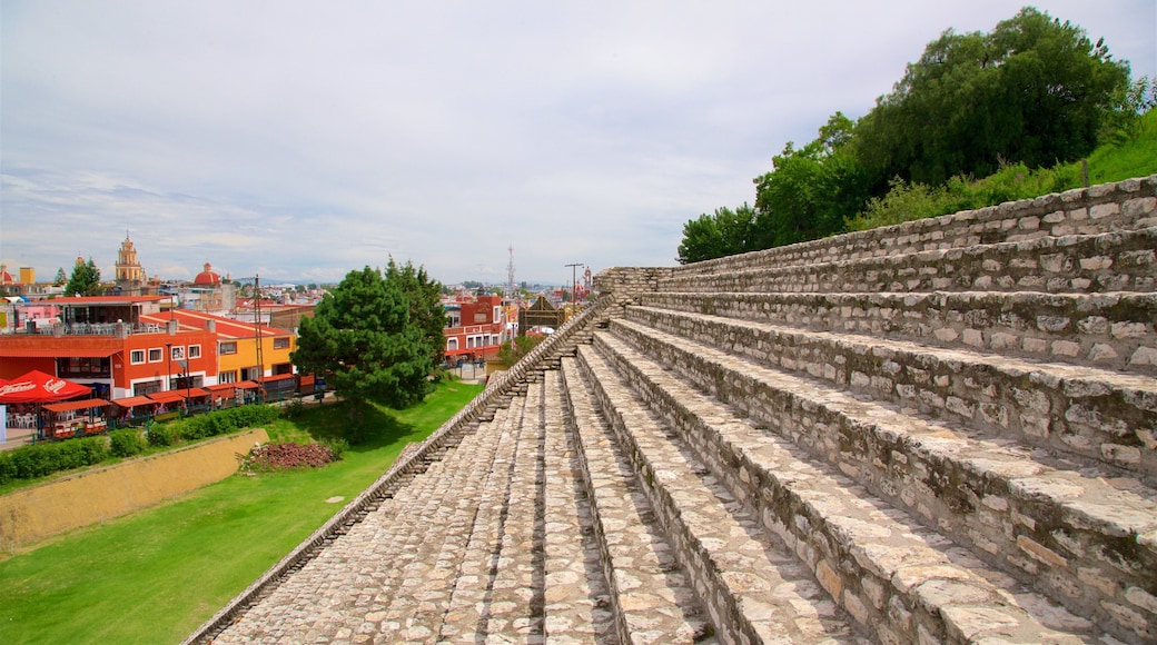 San Andrés Cholula showing heritage elements and a small town or village