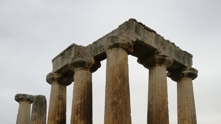 Ancient Corinth, Apollo's Temple