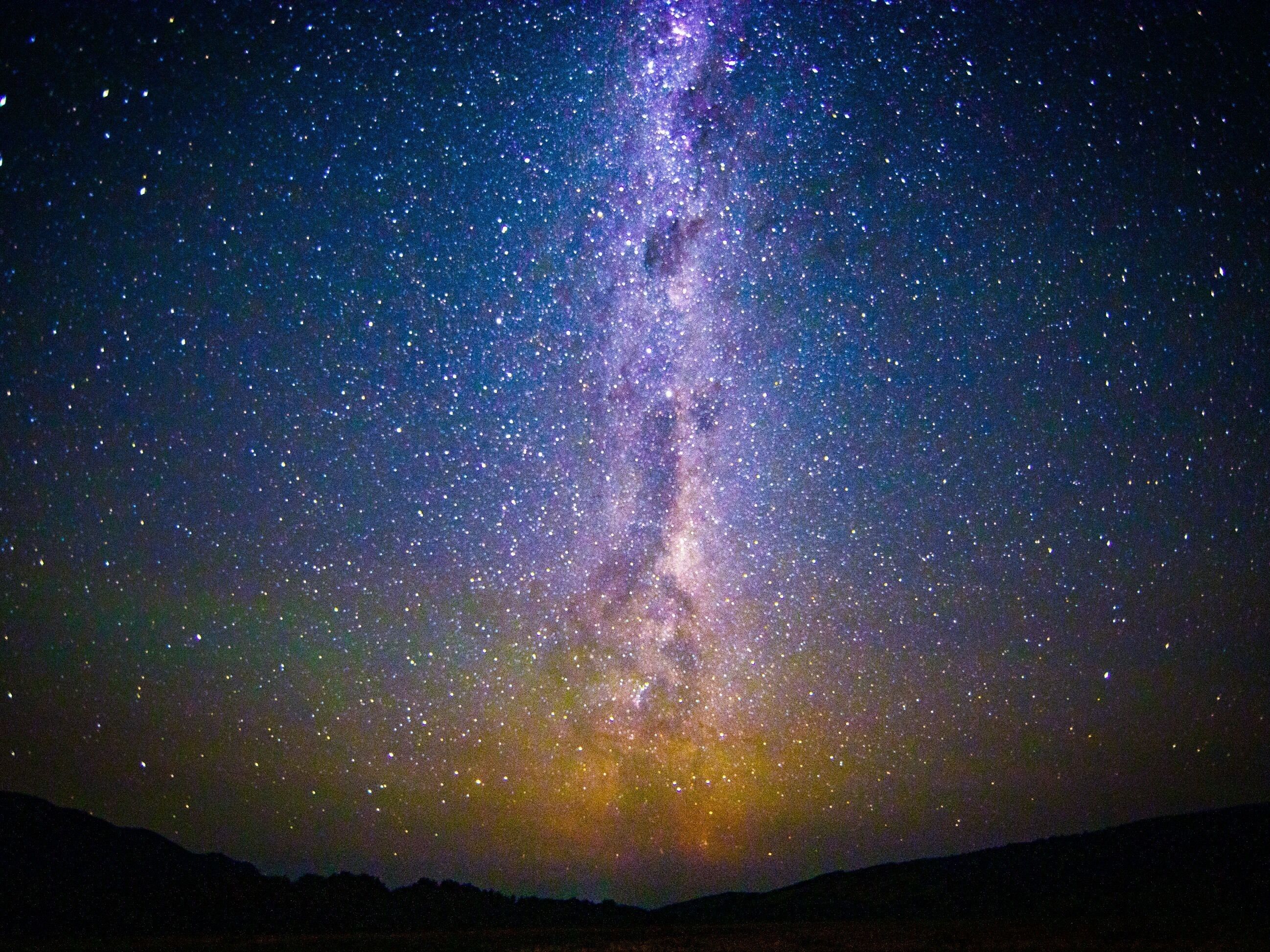 A starry night sky with the Milky Way visible.