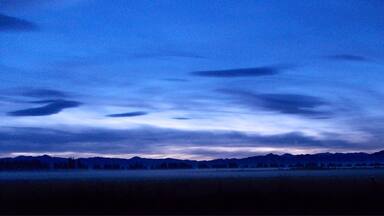 Almost in Hammer Spring. Sunset.