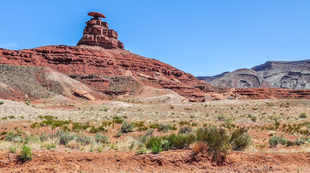 Mexican Hat Balance Rock Near Utah's Valley of the Gods