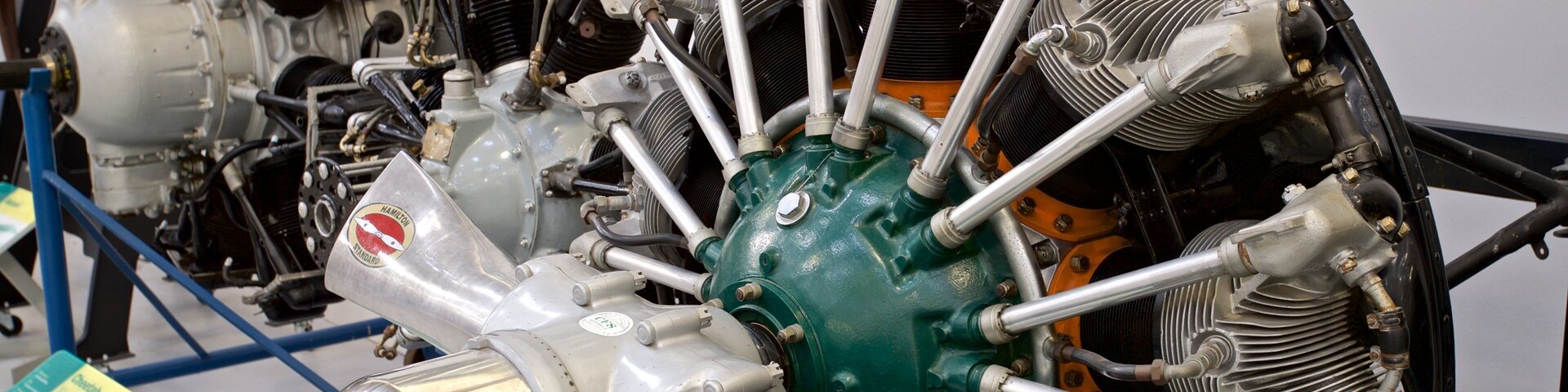 Royal Air Force Museum Midlands which includes interior views