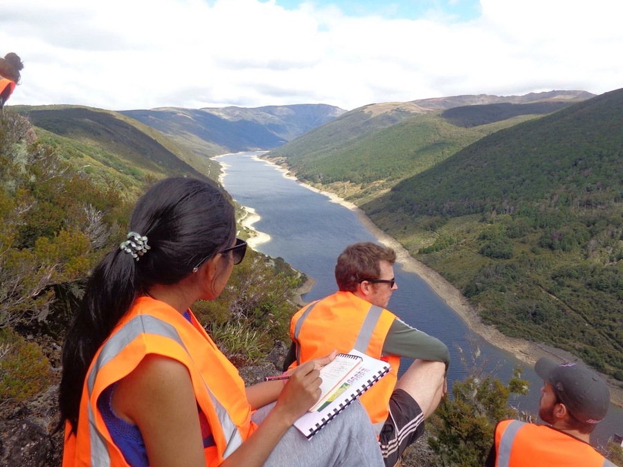 Geology Field Trip #VictoriaUniversityOfWellington #CobbValleySouthIslandNewZealand