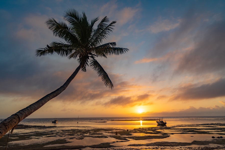 Sunrise at Oneta Resort.
It is truly a special place. The only way to get there is by boat. It’s a small resort with great food. There is world class fishing and diving from the resort and a manta day cleaning station where you can snorkel and dive with mantas only a 5 minute boat ride away.