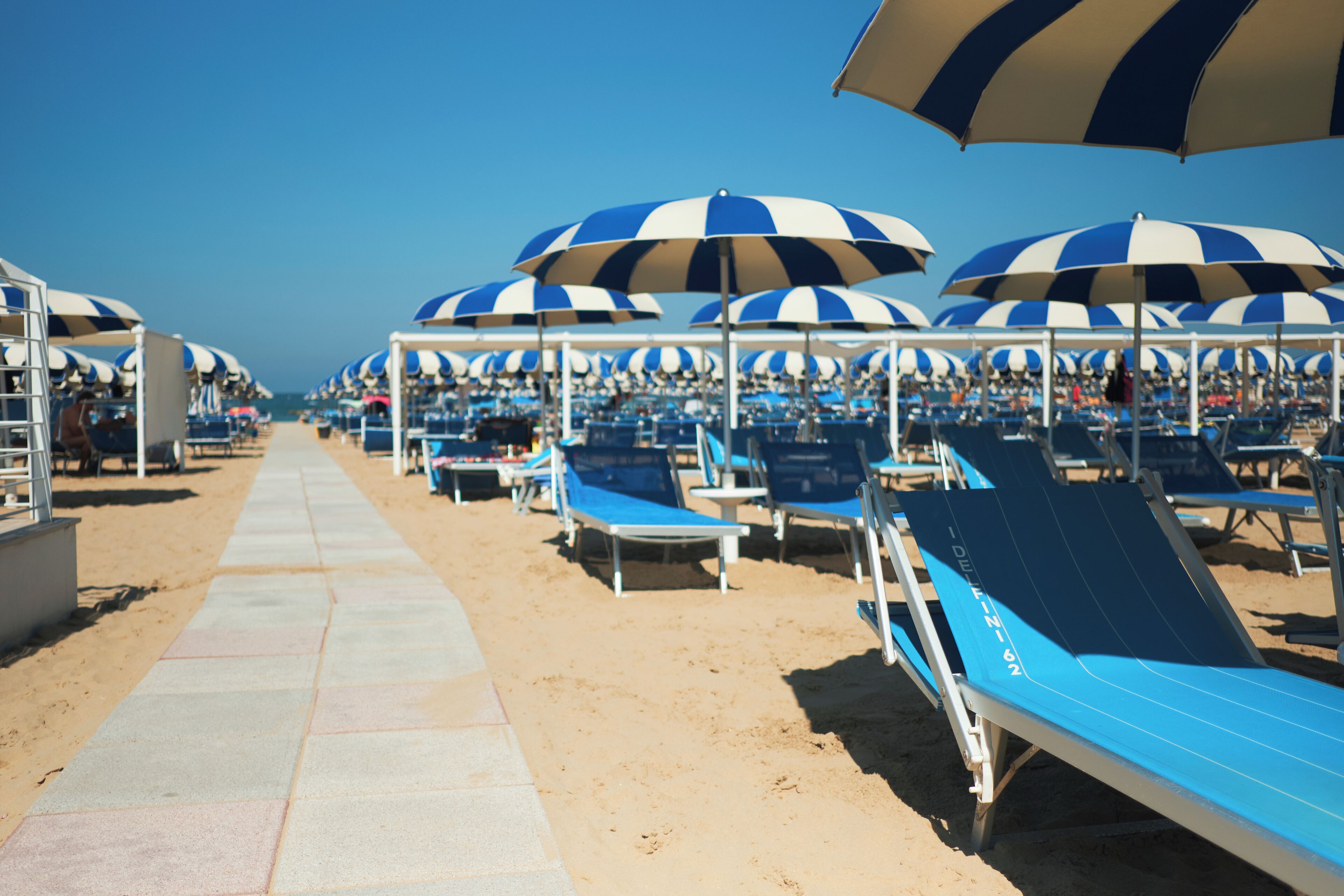 I Delfini Beach Villagen maksullinen ranta