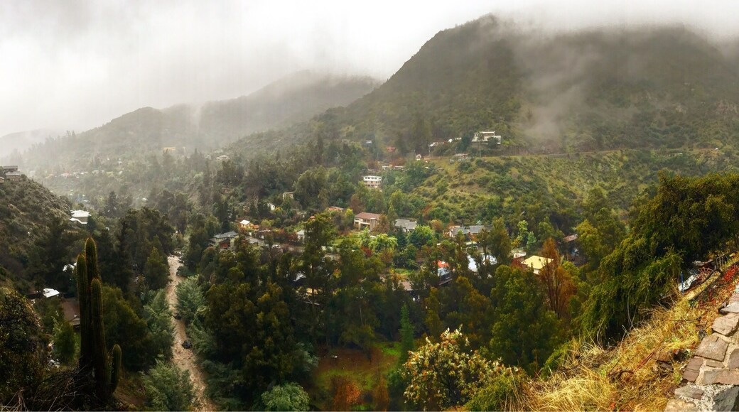 Shot on the side of the road on the way to Valle Navado