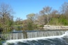 Brushy Creek at Chisholm Trail Park in Round Rock, Texas. The park commemorates the spirit of the Chisholm Trail, an important cattle drive route.