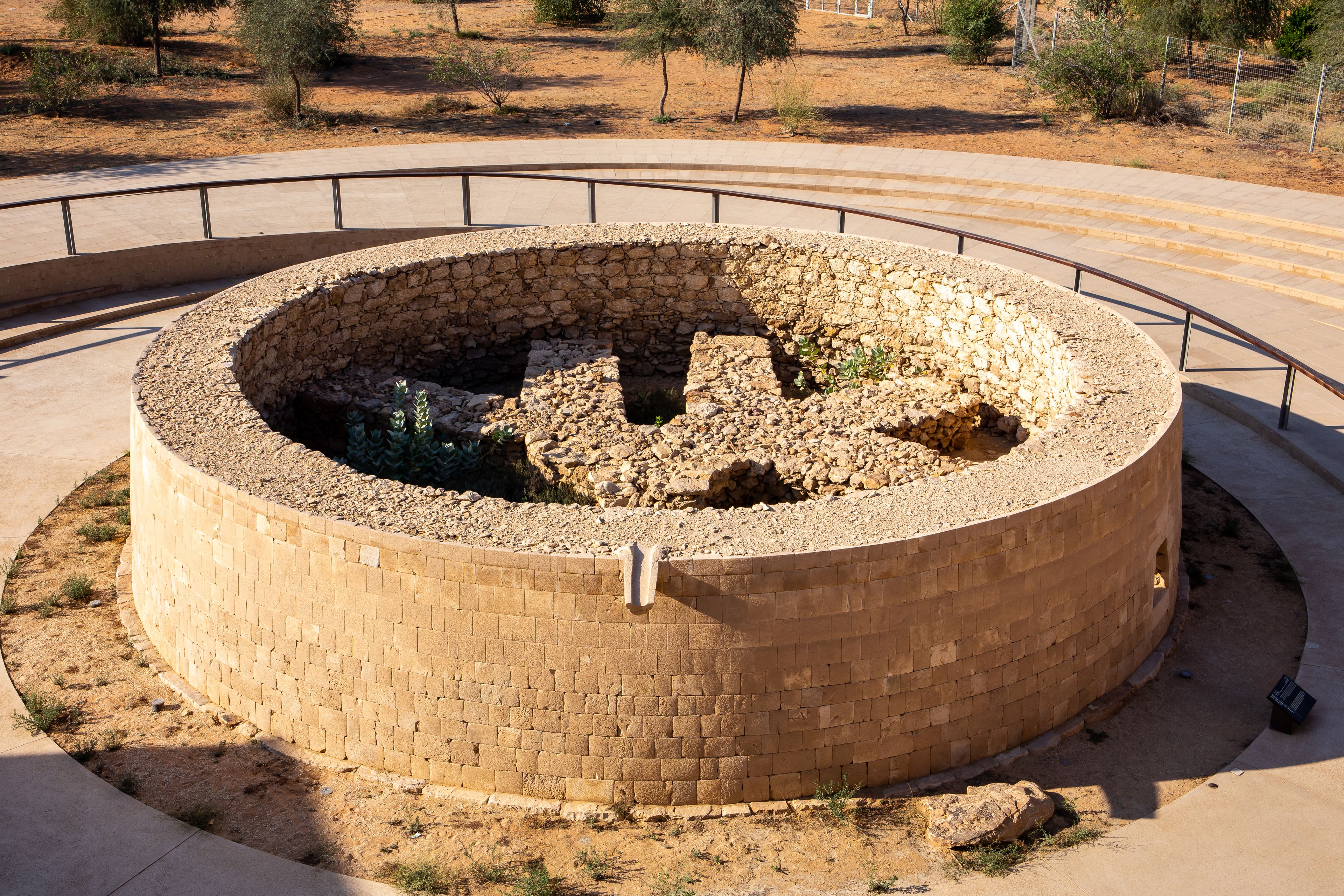 Mleiha Bronze Age Umm An Nar Tomb at Mleiha Archaeological Centre, Sharjah, United Arab Emirates.