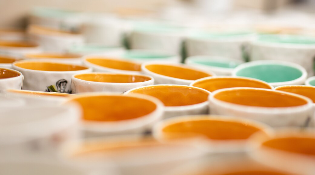 Traditional ceramic pottery in Bat Trang, Vietnam