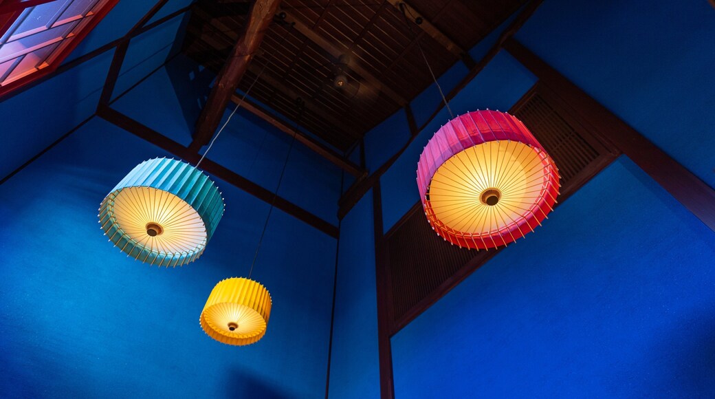 Higashiyama Higashi Chaya District featuring interior views