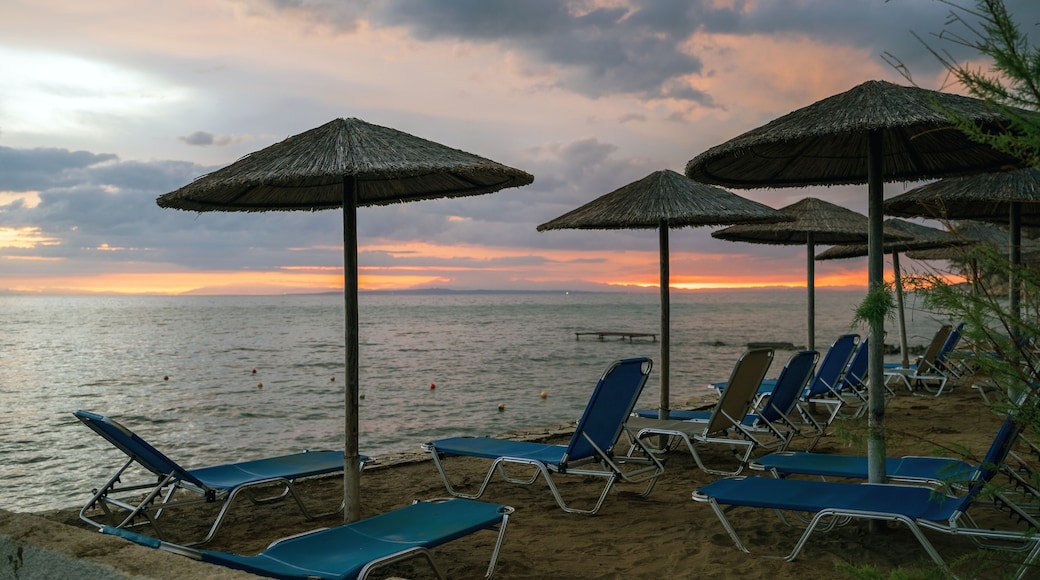 Landscape with Drosia and Belussi beach, Zakynthos islands, Greece