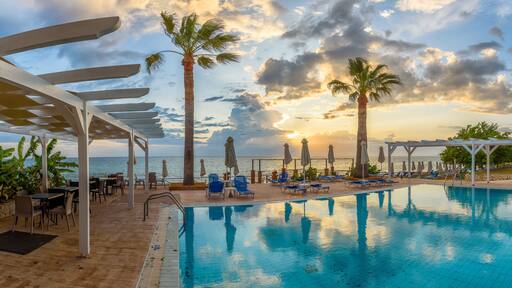 Landscape with Drosia and Belussi beach, Zakynthos islands, Greece