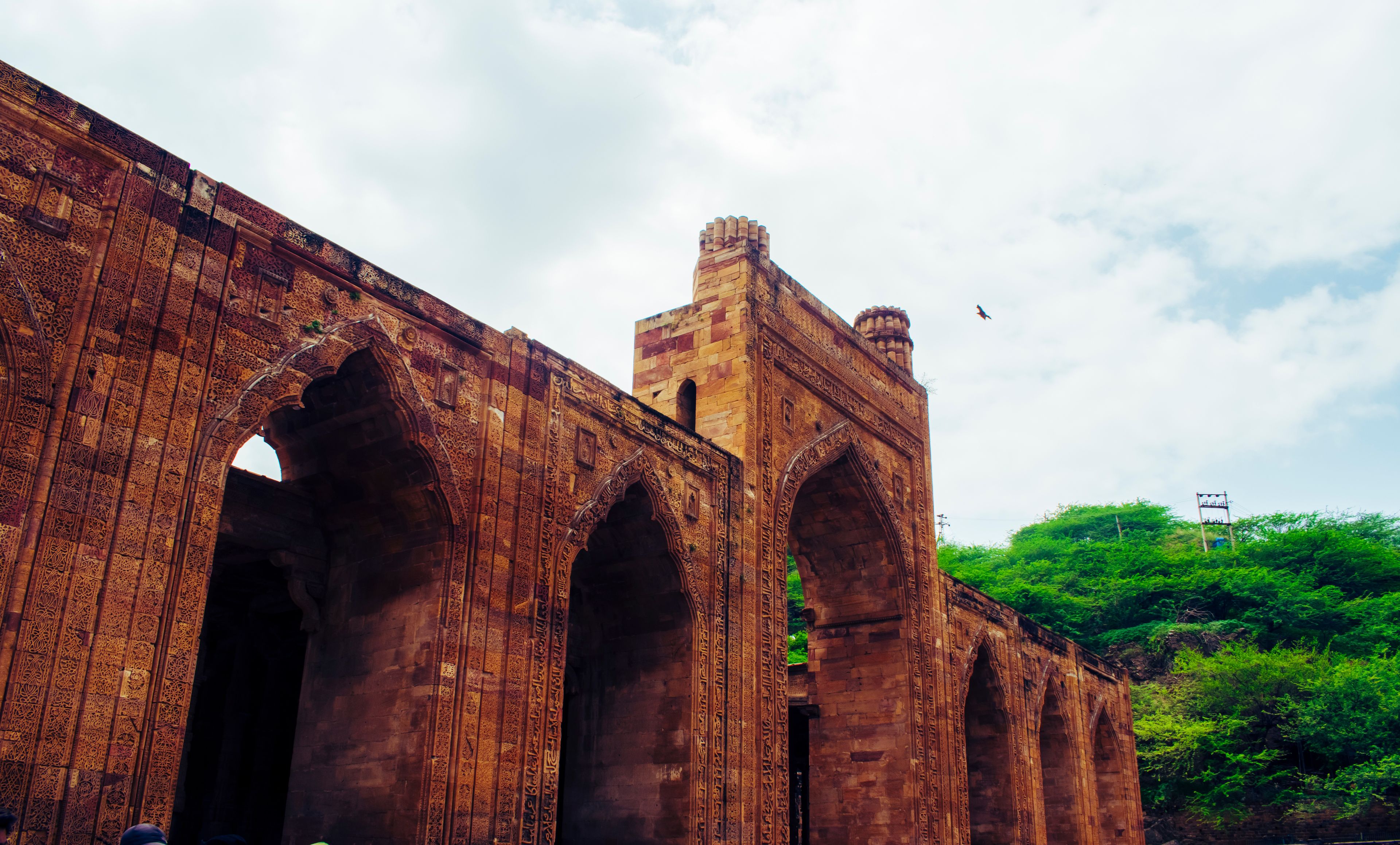 Historic remarkable medieval monument Adhai Din Ka Jhonpra in Ajmer, Rajasthan, India