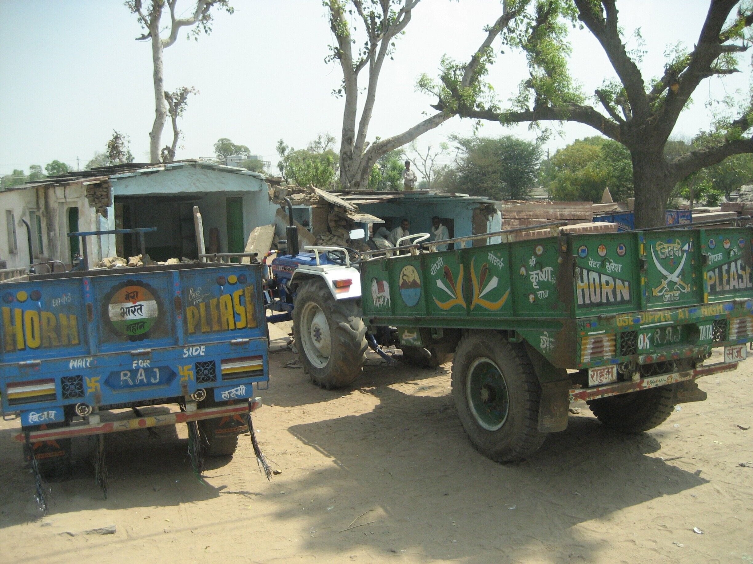 Just because the signs on the trucks amuse me. #Rajasthan #India