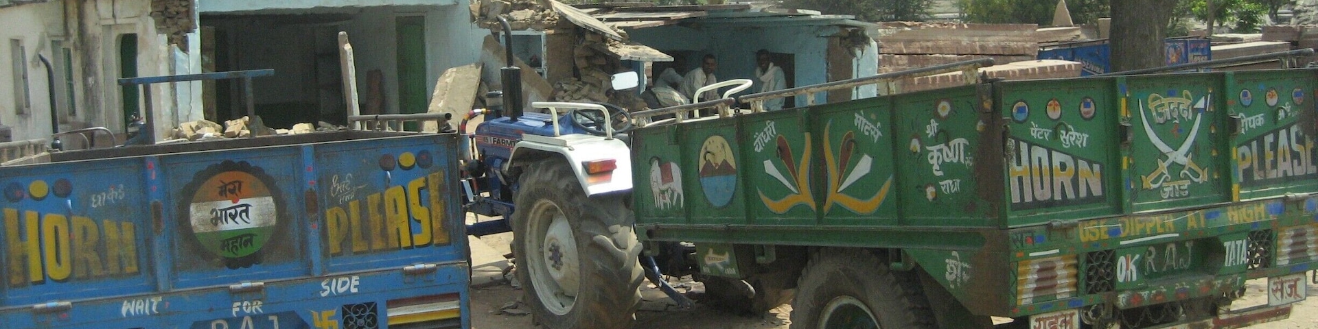 Just because the signs on the trucks amuse me. #Rajasthan #India