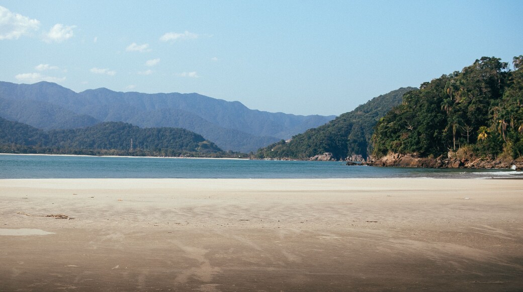 tropical beach. Barra do Sahy - Brazil