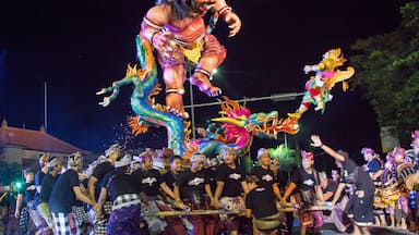 Ogoh ogoh parade in Bali