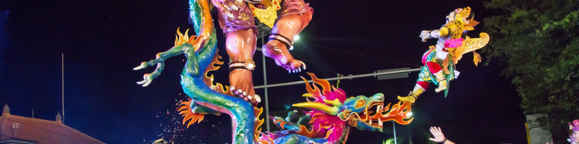 Ogoh ogoh parade in Bali