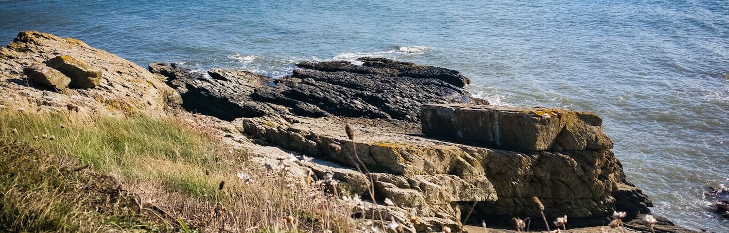 Beautiful fresh morning along the north Dublin coastline