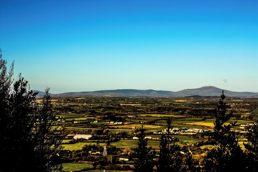 A spot near a lake off to the right at the end of Matt's Lane, Co Wexford. The view is fantastic.
