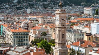 Rooftops of old town Nice in France; Shutterstock ID 285345617; Purchase Order: -