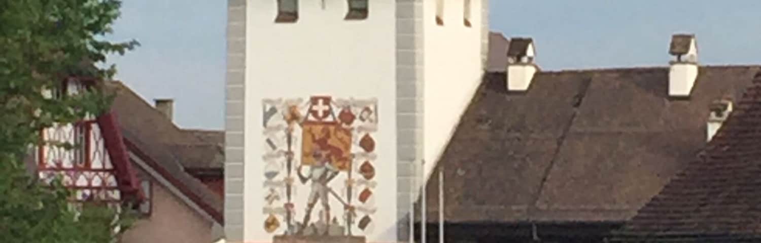 A little town in Switzerland