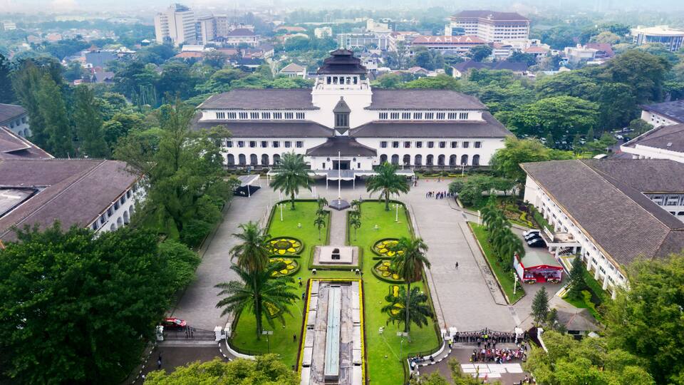Government building as know as Gedung Sate