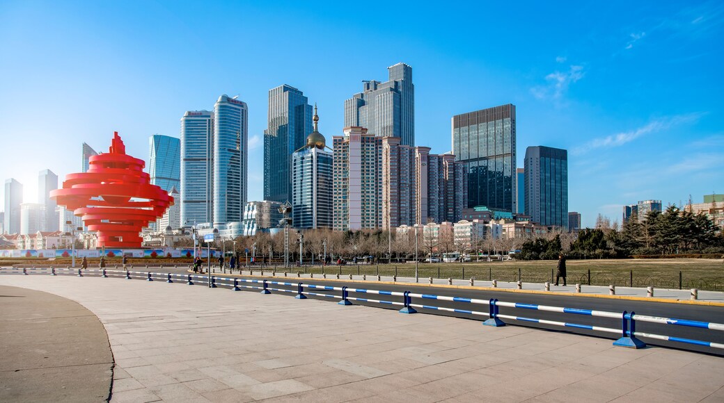 Qingdao city center building landscape and road, Shutterstock ID 778105012, SF SSA Case with Manager Approval: Case 07151371, Job: Prepay credit, Client/Licensee: , Other: