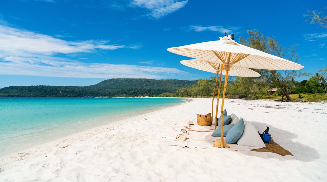 Landscape of beautiful beach
