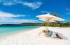 Landscape of beautiful beach
