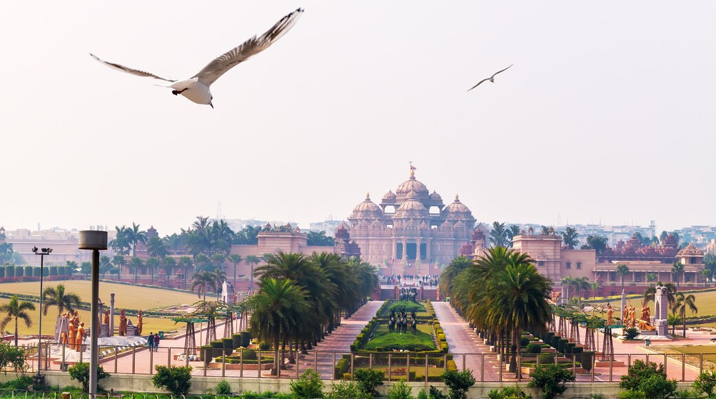 Akshardham in India, famous Hindu temple of Dehli