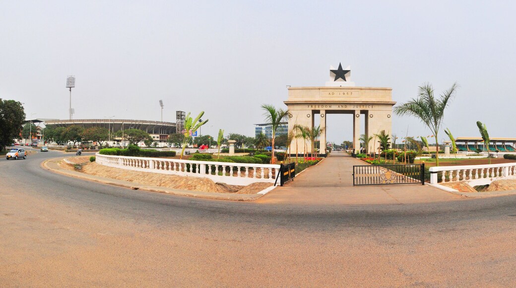 Black Star Square, also known as Independence Square in Accra Ghana