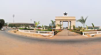 Black Star Square, also known as Independence Square in Accra Ghana