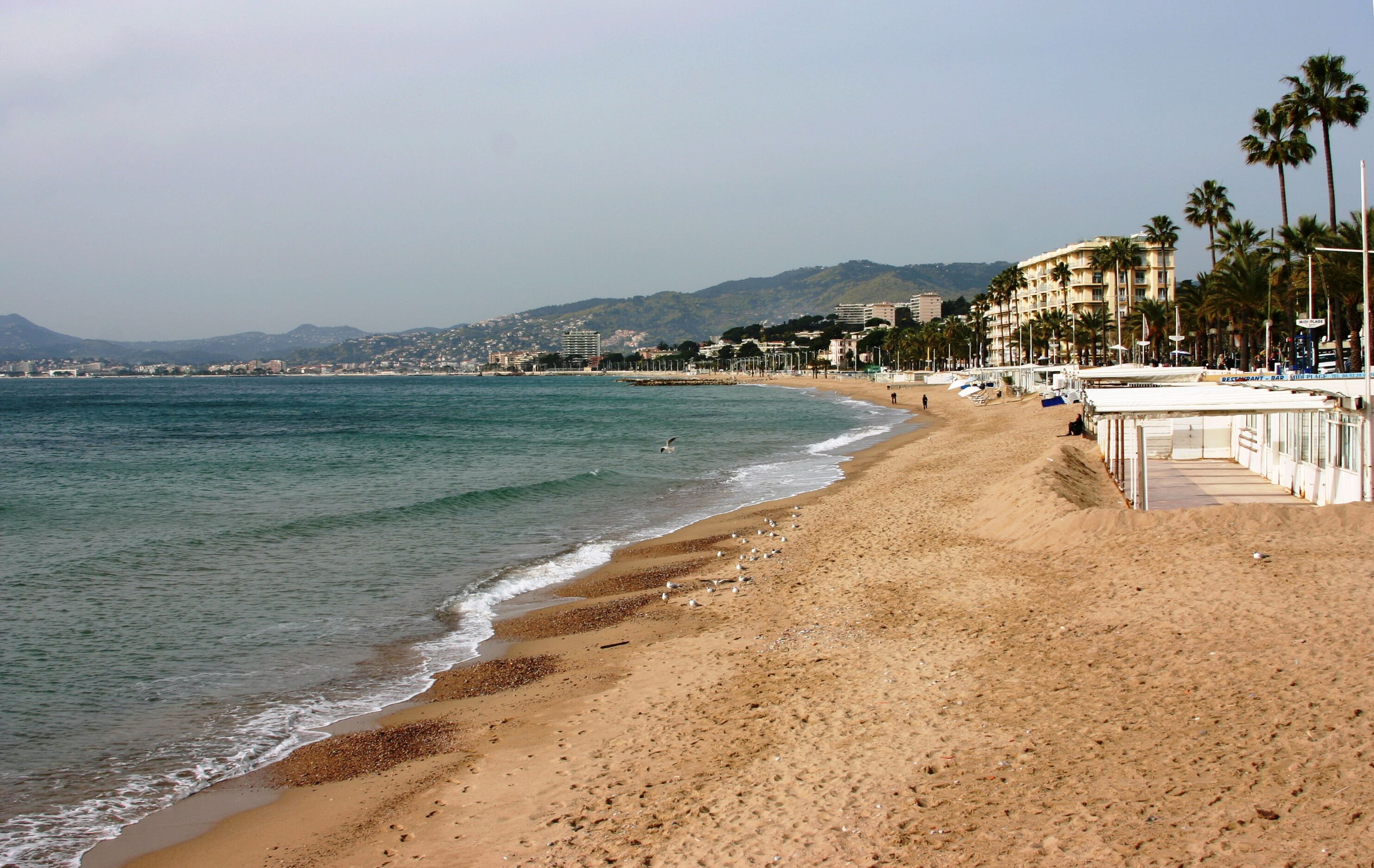 Beach in Cannes