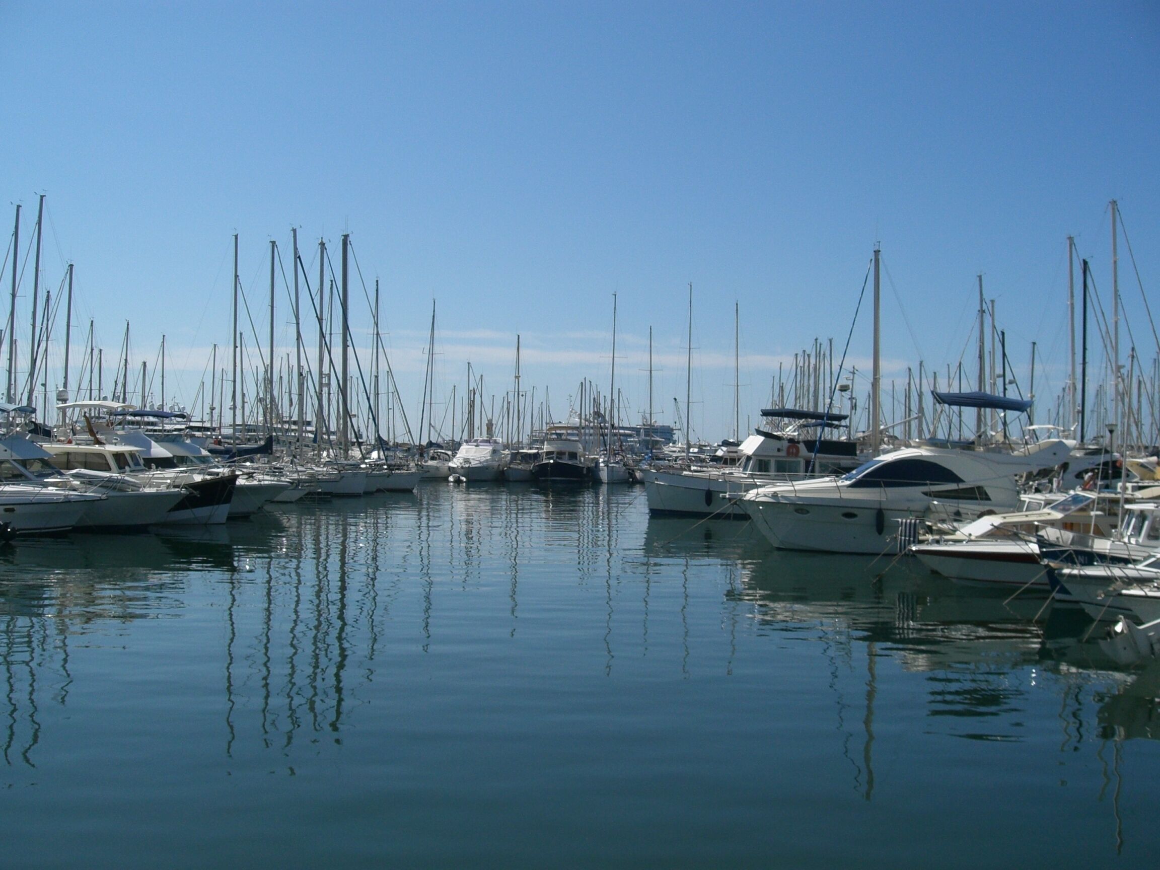 Boats in Cannes Harbour