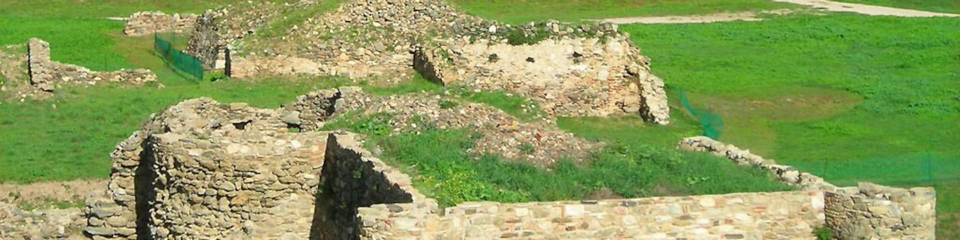 Roses, Ciutadella This is a photo of a historical area indexed in the Catalan heritage register of Béns Culturals d'InterÚs Nacional and the Spanish heritage register of Bienes de Interés Cultural under the reference RI-53-0000029.