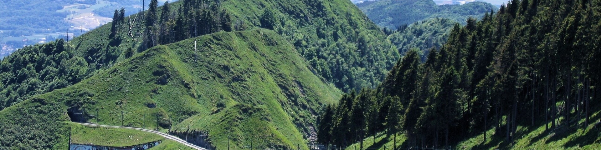 Ausblick vom Monte Generoso