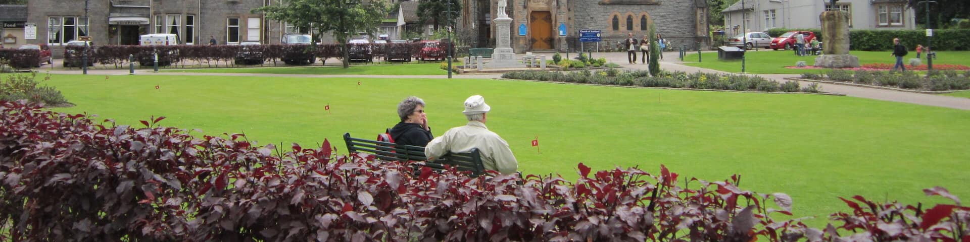 Fort William Parade and the Duncansburgh MacIntosh Parish Church