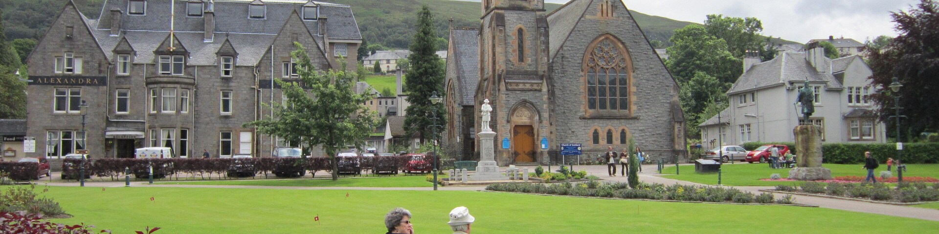 Fort William Parade and the Duncansburgh MacIntosh Parish Church