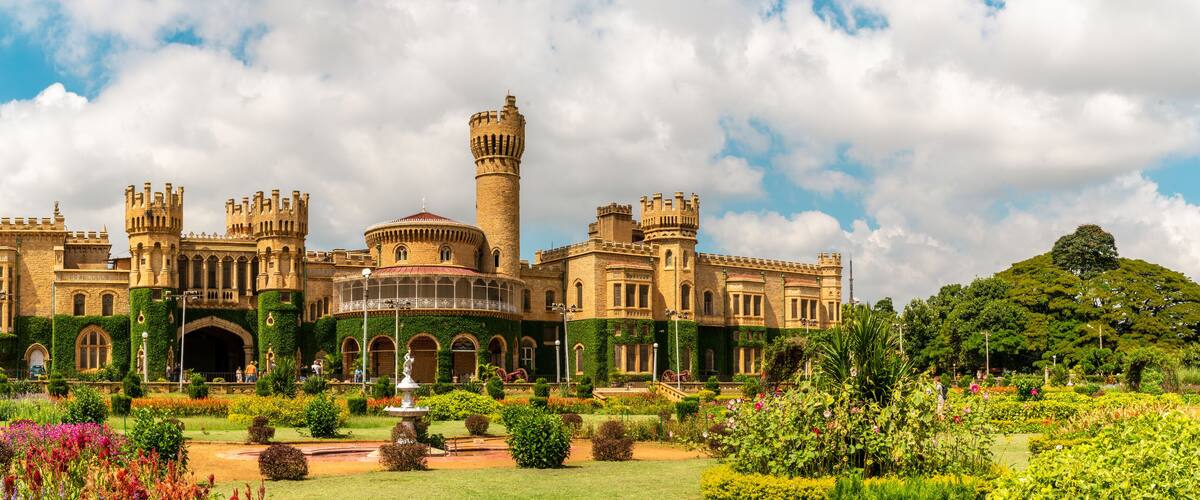 Bangalore Palace is a palace located in Bangalore, Karnataka, India.