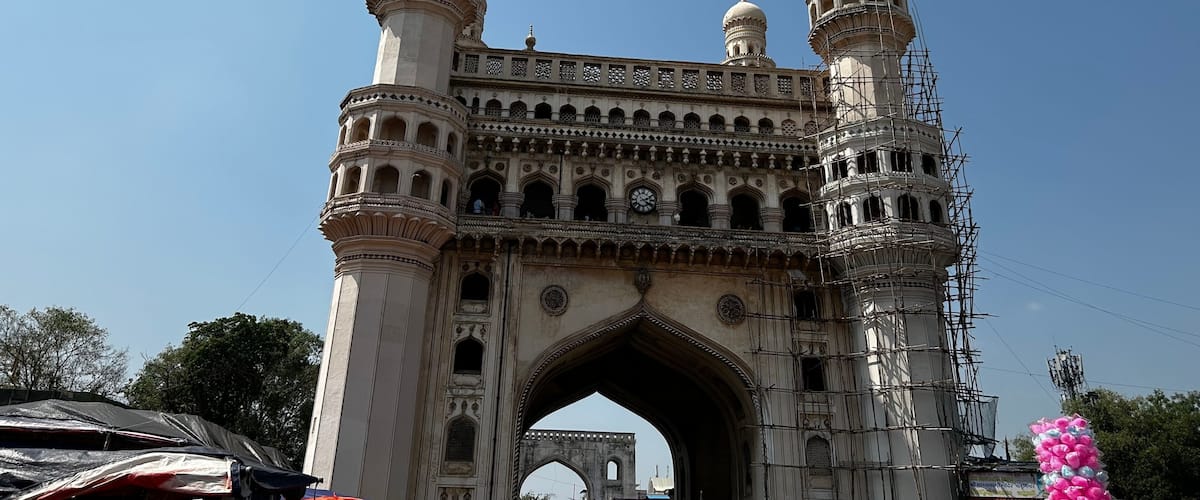 400 Year old historic Charminar, Hyderabad, India